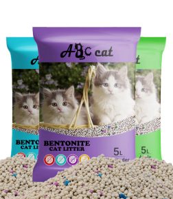 Supplier OEM Dust Free Strong Clumping Sodium Clay Cat Sand Easy Clean Premium Lavender Scent Bentonite Cat Litter