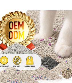OEM ODM Catlitter Factory Wholesale Customized Fragrances Broken Clumping Cat Litter Sand