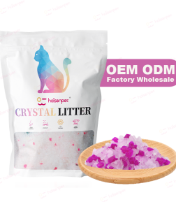 Factory Wholesale Sales Dust Free Low Tracking Highly Absorbent Eco Friendly Crystal Cat Litter