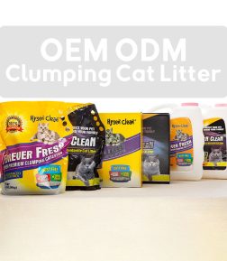 OEM Manufacturers Strong Clumping Eco Friendly Arena Para Gatos Antibacterial Odour Lock Strong Bentonite Cat Litter