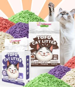 BSCI Factory Wholesale Odor Control Clumping Tofu Cat Litter Arena Para Gatos