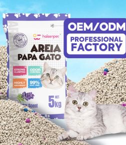 Factory Custom Logo Fragrance Package5L-4kg 10L-8kg Coffe Lemon Apple Lavender Odor Control Strong Clumping Bentonite Cat Litter