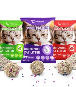 Cat Litter Sand OEM Factory Natural Ecological Low Dust Bentonite Wholesale Cat Litter China Cat Litter  Arena Para Gatos