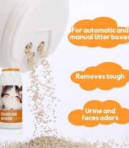 Fast Delivery Superior Fragrance Less Tracking Cat Litter Deodorant Powder