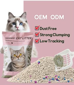 World'S Best Cat Litter Free Samples 10kg 20kg Zeolite Bentonite Cat Litter Sand  for Cat