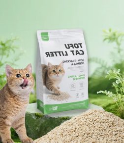 Bulk Catlitter Suppliers Wholesale Custom 1.5mm 2mm 3mm Low Dust Clumping Soya Corn Tofu Cat Litter Sand