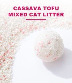 Free Samples Biodegradable Eco-friendly Fast Clumping Highly Adsorbent Odor Control Cassava Tofu Cat Litter