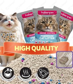 Recruit Agents Factory Fine Coarse Granules 0.5-4mm Rapid Liquid Lock Low Dust Formula Sodium Clumping Bentonite Cat Litter