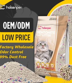 Super Affordable Best-Selling Wholesale OEM ODM Easy Clean Cat Litter Bentonite Cat Sand