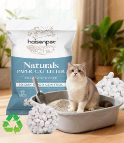 OEM ODM 25 Years Professional Factory High Quality Odor Control Lock Strong Dust Free Paper Cat Litter