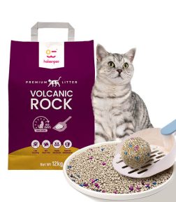 OEM ODM Factory 100% Natural Eco Friendly Highly Absorbent Odor Control Volcanic Rock Cat Litter
