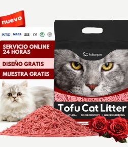 Fast Delivery High Absorbency Lightweight Soft Cat Sand Dust Free Deodorization Tofu Cat Litter