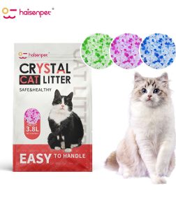 OEM Factory Wholesale Silica Gel Eco-Friendly Non-Caking Crystal Cat Litter