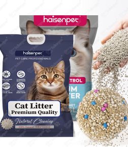 Factory Recruit Agents Free Samples High Quality Strong Deodorization Sodium  Ball Shape Strong Clumping  Bentonite Cat Litter