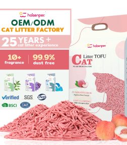 OEM/ODM Cat Litter Corn Easy Scoop Plant Biodegradable Strong Clumping Cat Litter Sand