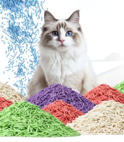 Free Samples Odor Control 1.5mm 2.0mm 3.0mm Dust Free Tofu Cat Litter