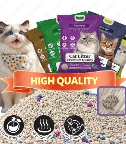 Factory Recruit Agents OEM ODM Dust-Free Fine Coarse Granules Low-Tracking Formula 100% Natural Sodium Bentonite Cat Litter