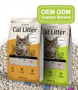 Free Design Custom Logo Fast Delivery Low Dust 0.5-4mm Bentonite Litter Sand for Cat