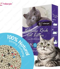 Best-Selling OEM ODM Deodorization Low Tracking Premium Volcanic Rock Clay Bentonite Pet Cat Litter