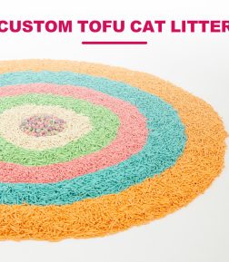 Custom Fragrance Package Free Samples 1.5mm  2.0mm  3.0mm Easy Scooping Advanced Odor Lock 99% Dust-Free Tofu Cat Litter Sand