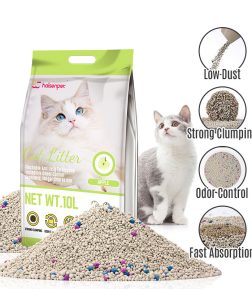 CE OEM ODM Cat Litter Factory Fast Absorption Ball Shape Cat Sand Arena Para Gatos