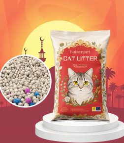 Fast Delivery Mineral Granule Round Ball Shape 0.5Mm Odor Control Strong Clumping Bentonite Cat Litter