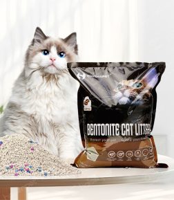 Free Samples 100% Natural Dust Free Kitty Sand Antibacterial Deodorization Bentonite Cat Litter