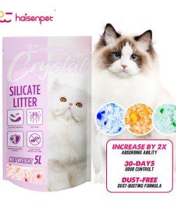 48 Hour Shipping Deodorization Popular Newest Product Silica Gel Crystal Litter Sand for Cat