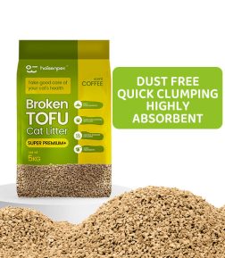 OEM ODM Factory Wholesale Fast Delivery Baby Powder Coffee Lemon Rose Lavender Scented Broken Tofu Cat Litter