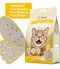 Fast Shipping Free Design Odor Control 99% Dust Free Clumping Ball Shape Bentonite Cat Litter Sand