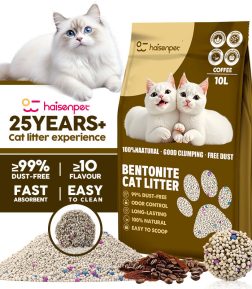 Fast Delivery High Quality Ball Shape Dust Free High-Agglomeration Kitty Clumping Bentonite Cat Litter Sand