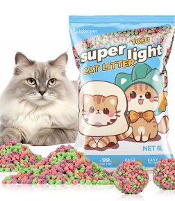 1.5kg 6l OEM/ODM Bulk Kitty Tofu Cat Sand Litter for Cat