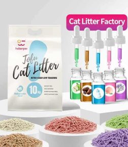 Free Samples 25 Years Professional Factory High Quality Highly Absorbent Eco-Friendly Tofu Cat Litter