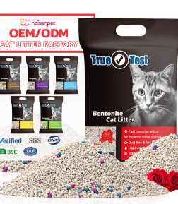 Free Samples Ball Shape Strong Clumping Bentonite Cat Litter Sand