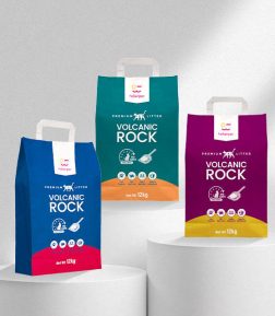 Best-Selling 100% Natural Dust Free Highly Absorbent Strong Clumping Odor Control Volcanic Rock Clay Cat Litter