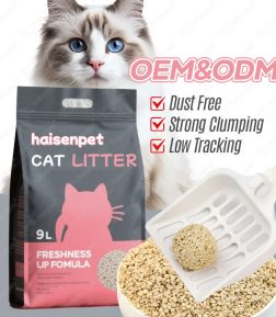 Fast Delivery Popular Newest Product Flushable Easy Clean Broken Tofu Cat Litter Sand