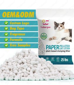 CE MSDS BSCI Free Samples High Quality OEM ODM Factory Wholesale Dust Free Eco Friendly Tofu Paper Cat Litter