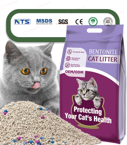 Best-Selling Customized Fragrances Super Fast Moisture Absorption Clumping Cat Litter