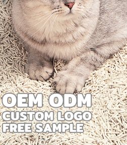 OEM ODM Eco Friendly Highly Absorbent Clumping Tofu Cat Litter