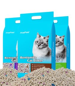 Wholesale Cheapest Dust Free Strong Clumping Easy Clean Premium Coffee Scent Sodium Clay Bentonite Cat Litter Sand for Cats