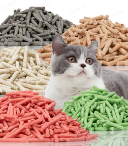 Factory Wholesale Catlitter Odor Control Dust Free 100% Natural Strong Clumping Tofu Cat Litter