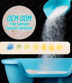 Factory Wholesale Price 3.8L Lightweight Longer-lasting Odor Control PH Testing Crystal Cat Litter