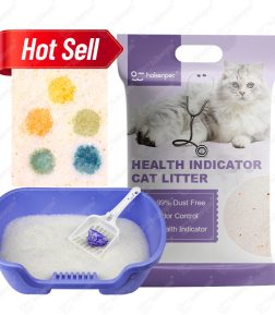 Haisen Factory Bulk Highly Absorbent Odor Control Low Dust PH Testing Crystal Cat Litter