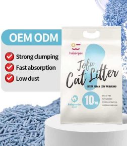 Large Wholesale Discounts Catlitter Low Tracking Eco Friendly Dust Free Flushable Tofu Cat Litter Sand