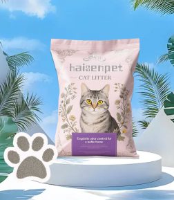Free Samples High Quality Lock Strong Deodorization Ball Shape High-Agglomeration Natural Sodium Bentonite Cat Litter