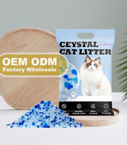 Popular Newest Product Low Tracking Highly Absorbent High Quality Crystal Cat Litter