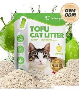 Bulk Wholesale Popular Newest Product Long-Lasting Deodorization Highly Absorbent Apple Fragrance Tofu Cat Litter