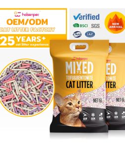 Dust Free 3.8L 6L 7L 5Kg 10Kg 20Kg Cat Litter Tofu Bentonite