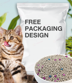 OEM ODM Factory Wholesale Custom Logo Design Highly Absorbent 99% Antibacterial Pet Cat Litter