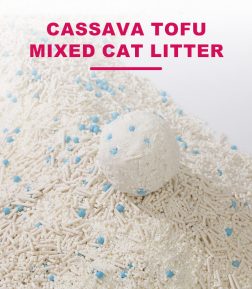 Wholesale Bulk Mixed Cat Litter Dust Free Odor Control High Absorbency Fully Biodegradable Flushable Cassava Tofu Cat Litter